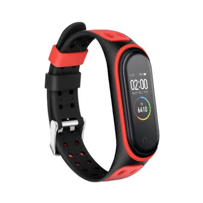 Silicone Smart watchband for xiaomi mi band 7 6 5 4 Wristband Mi band  replacement belt correa for XIOmi mi band 3 4 5 bracelet