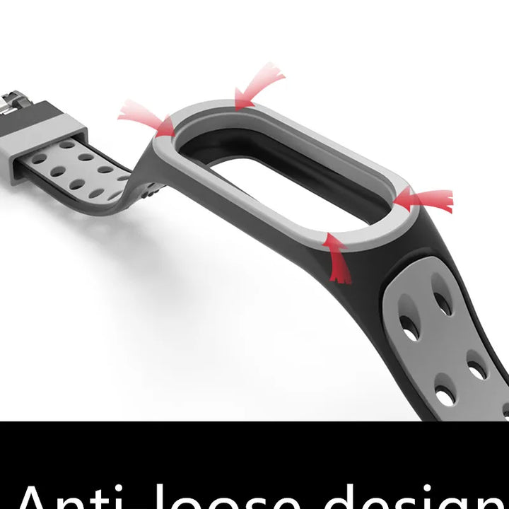 Silicone Smart watchband for xiaomi mi band 7 6 5 4 Wristband Mi band  replacement belt correa for XIOmi mi band 3 4 5 bracelet