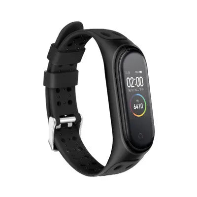 Silicone Smart watchband for xiaomi mi band 7 6 5 4 Wristband Mi band  replacement belt correa for XIOmi mi band 3 4 5 bracelet
