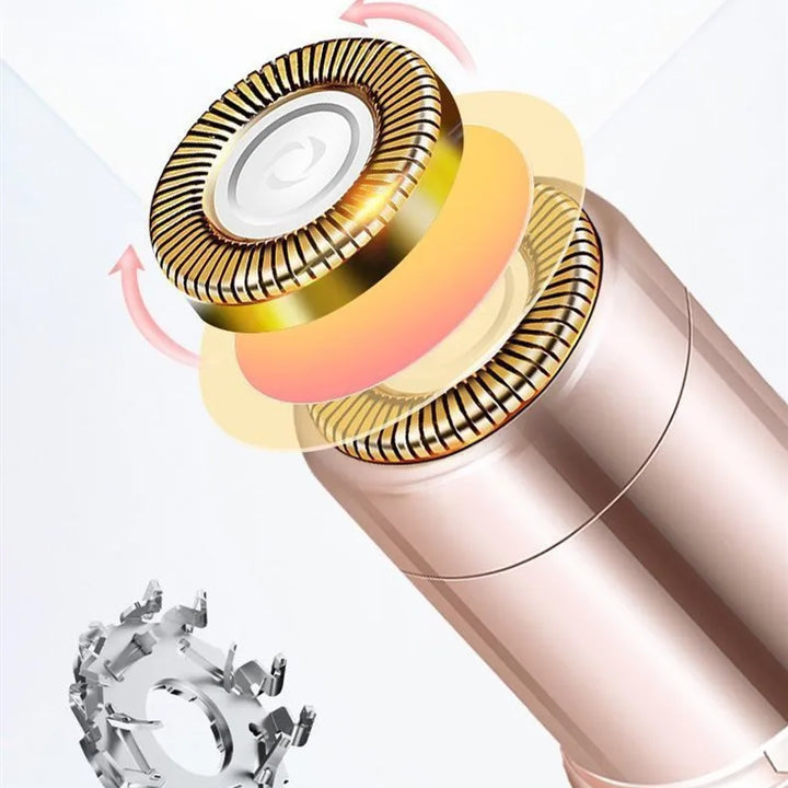 Electric Eyebrow Trimmer Mini Eye Brow Epilator Facial Lipstick Shape Hair Removal Portable Women Painless Razor Shaver Tool