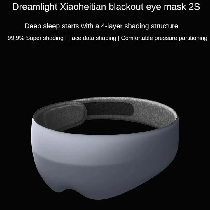Xiaomi Dreamlight 2S Generation Full Shading Relaxing Eye Mask Sleeping Mask Block Out Light For Sleeping Aid Eye Mask Portable
