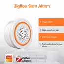 Tuya Zigbee Smart Siren Alarm