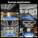 Hexagon LED Garage Light