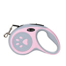 Trela Retrátil Nylon 3m/5m para Cães e Gatos — Pequenos e Grandes