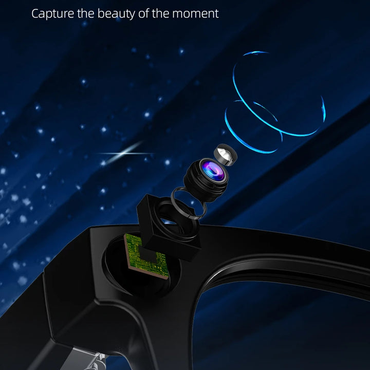 Xiaomi 4k Smart AI Bluetooth Glasses HD 800W pixel Shooting Waterproof Camera Photo Video Voice Call Translation Smart Glasses