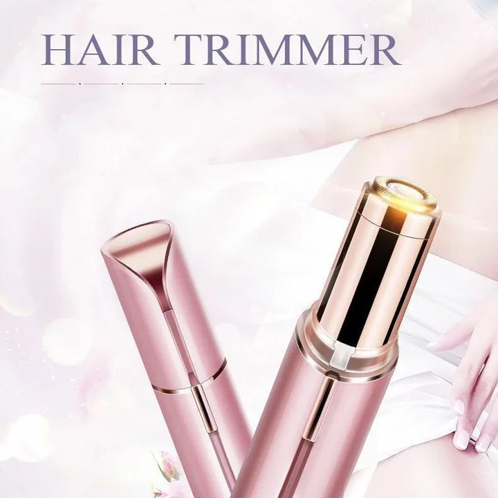 Electric Eyebrow Trimmer Mini Eye Brow Epilator Facial Lipstick Shape Hair Removal Portable Women Painless Razor Shaver Tool