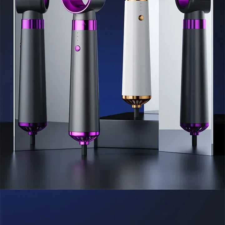 2025 Electric Hair Dryer 5in1 Multifunctional Hair Straightener Negative Ion Hair Care Curler Blow Dryer Styling Set Strong Wind