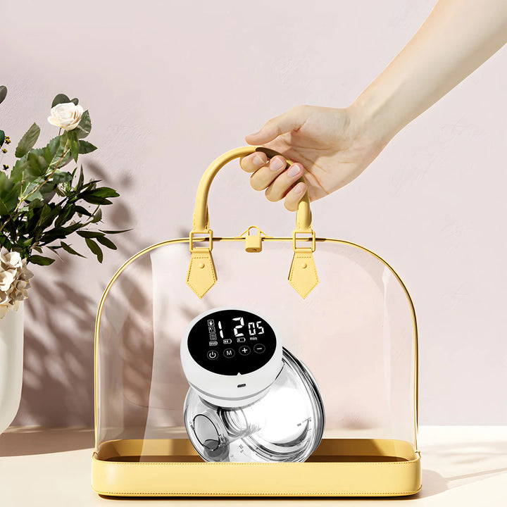 Wearable Electric Breast Pump Painless Double-Sided, Fully Automatic, Hands-Free Breast Collector for Breastfeeding