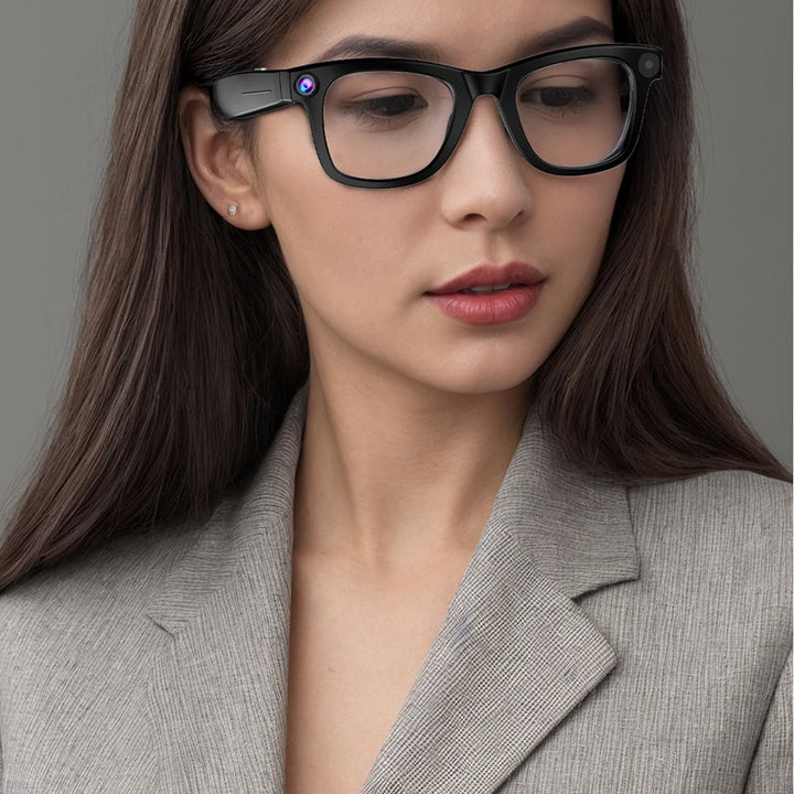 Xiaomi 4k Smart AI Bluetooth Glasses HD 800W pixel Shooting Waterproof Camera Photo Video Voice Call Translation Smart Glasses