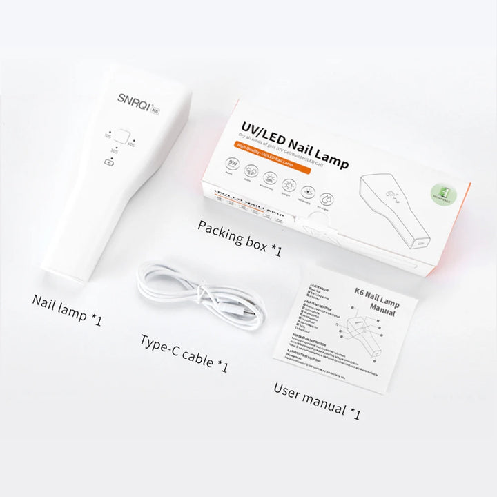 Mini UV Led Lamp Rechargeable Nail Lamp for Gel Polish Portable Nail Dryers Machine Nail UV Art Tools Gel Lamp