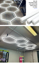Hexagon LED Garage Light