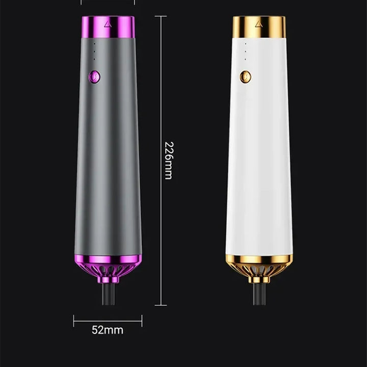 2025 Electric Hair Dryer 5in1 Multifunctional Hair Straightener Negative Ion Hair Care Curler Blow Dryer Styling Set Strong Wind