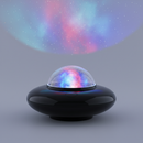 UFO Galaxy Projector Light, Various room decorations, Christmas gifts, Starry Sky Projector Night Light, Bedroom decoration